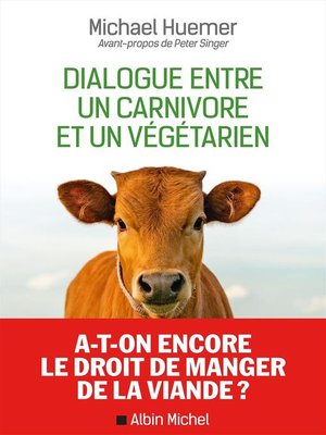 cover image of Dialogue entre un carnivore et un végétarien